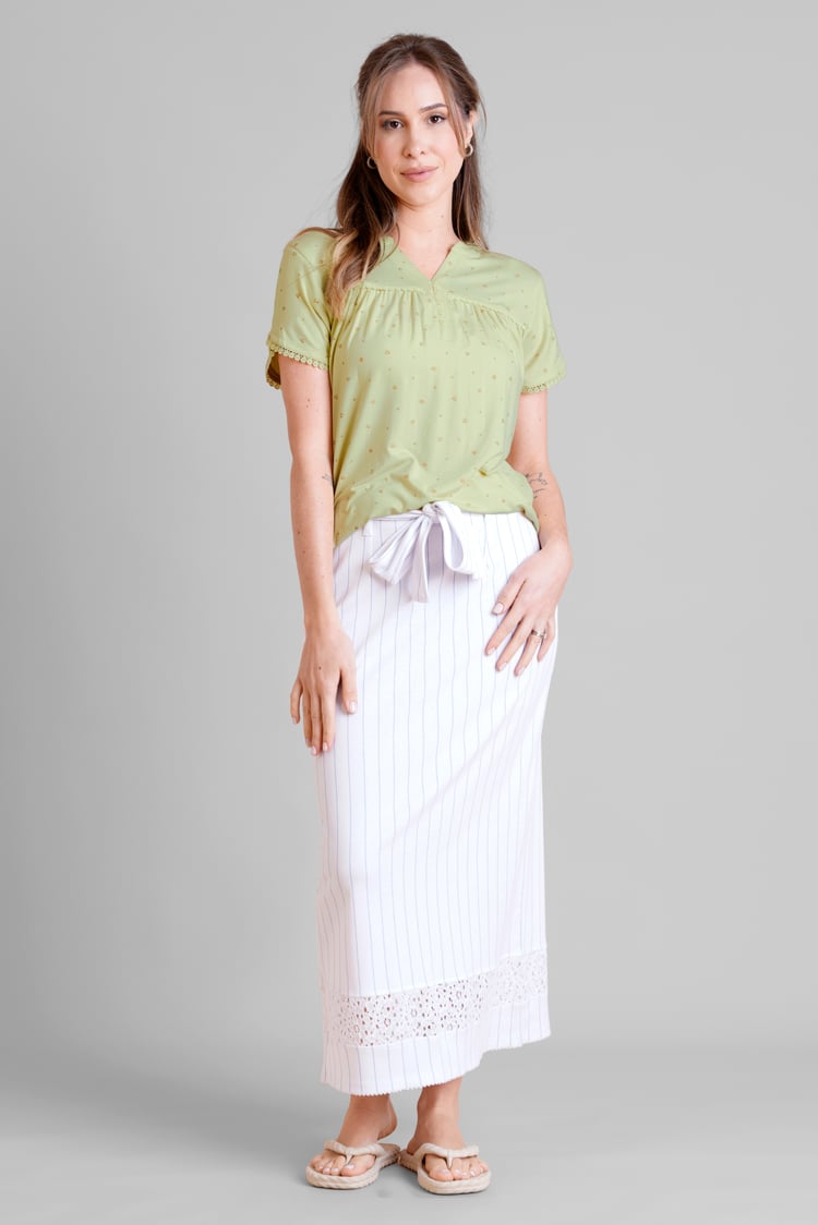 Golden Printed cap sleeve Jersey tops