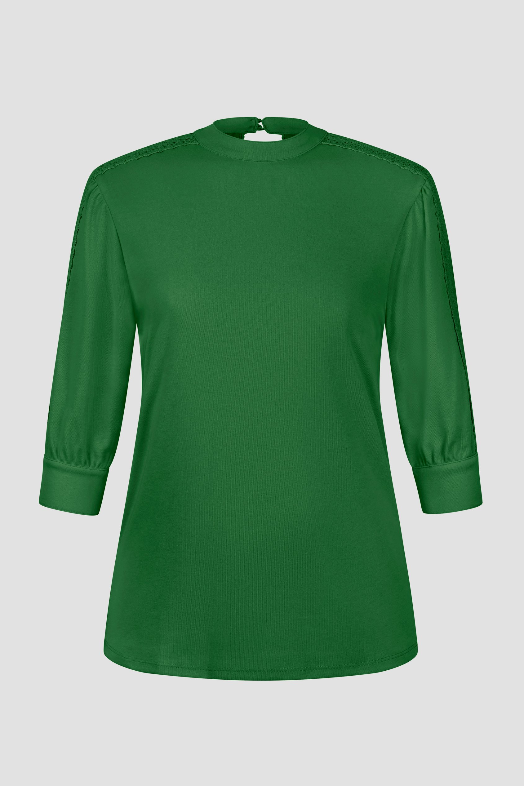 Women's Lace Detailed Three-Quarter Sleeve Tops