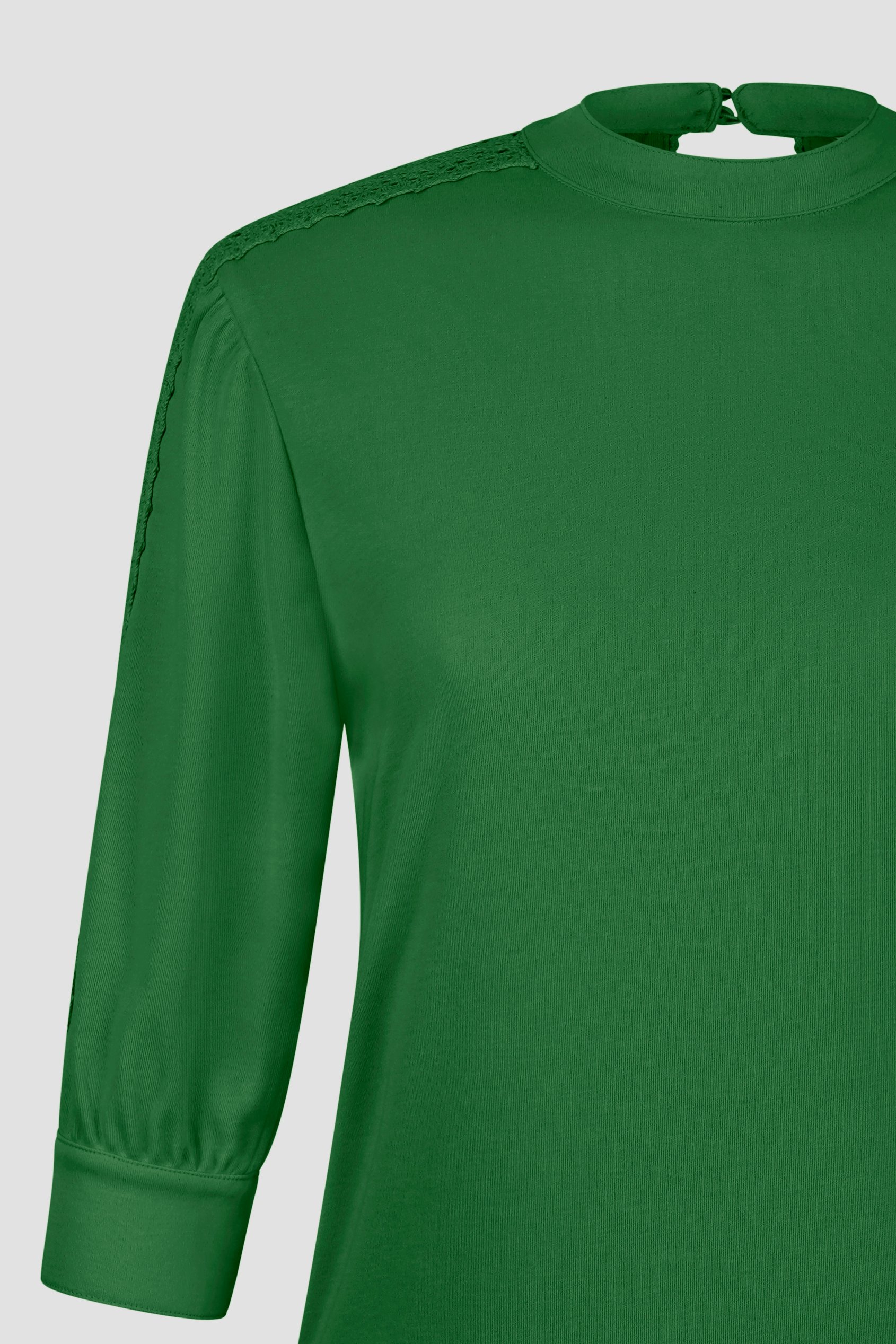 Women's Lace Detailed Three-Quarter Sleeve Tops