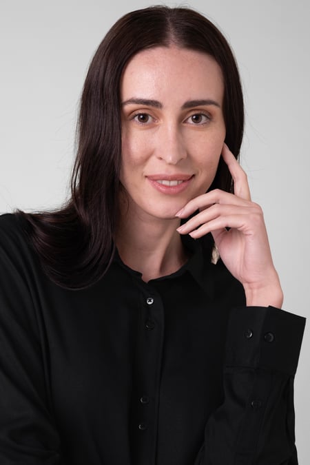 Womens Black Viscose Formal Shirt