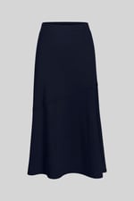 Classic Seam Detail Jersey Skirt
