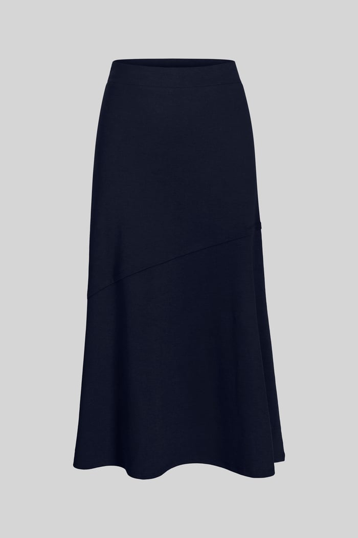 Classic Seam Detail Jersey Skirt