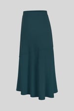 Classic Seam Detail Jersey Skirt