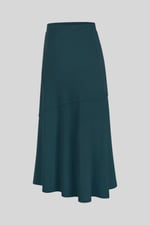 Classic Seam Detail Jersey Skirt