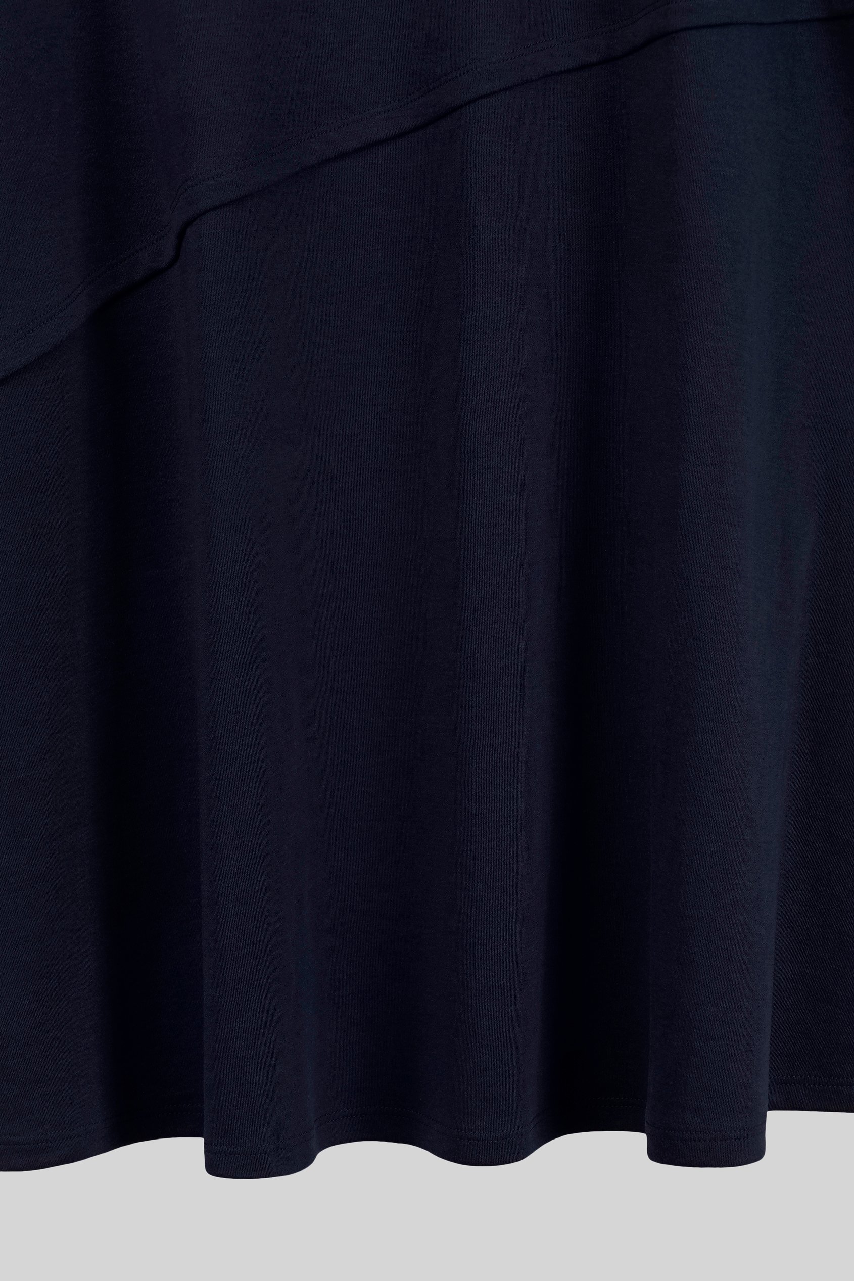 Classic Seam Detail Jersey Skirt