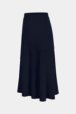 Classic Seam Detail Jersey Skirt