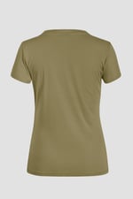 Lace-Up V Neck Short Sleeve Top