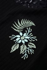 Lace Detail Long Sleeve Bodycon Dress