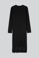 Lace Detail Long Sleeve Bodycon Dress