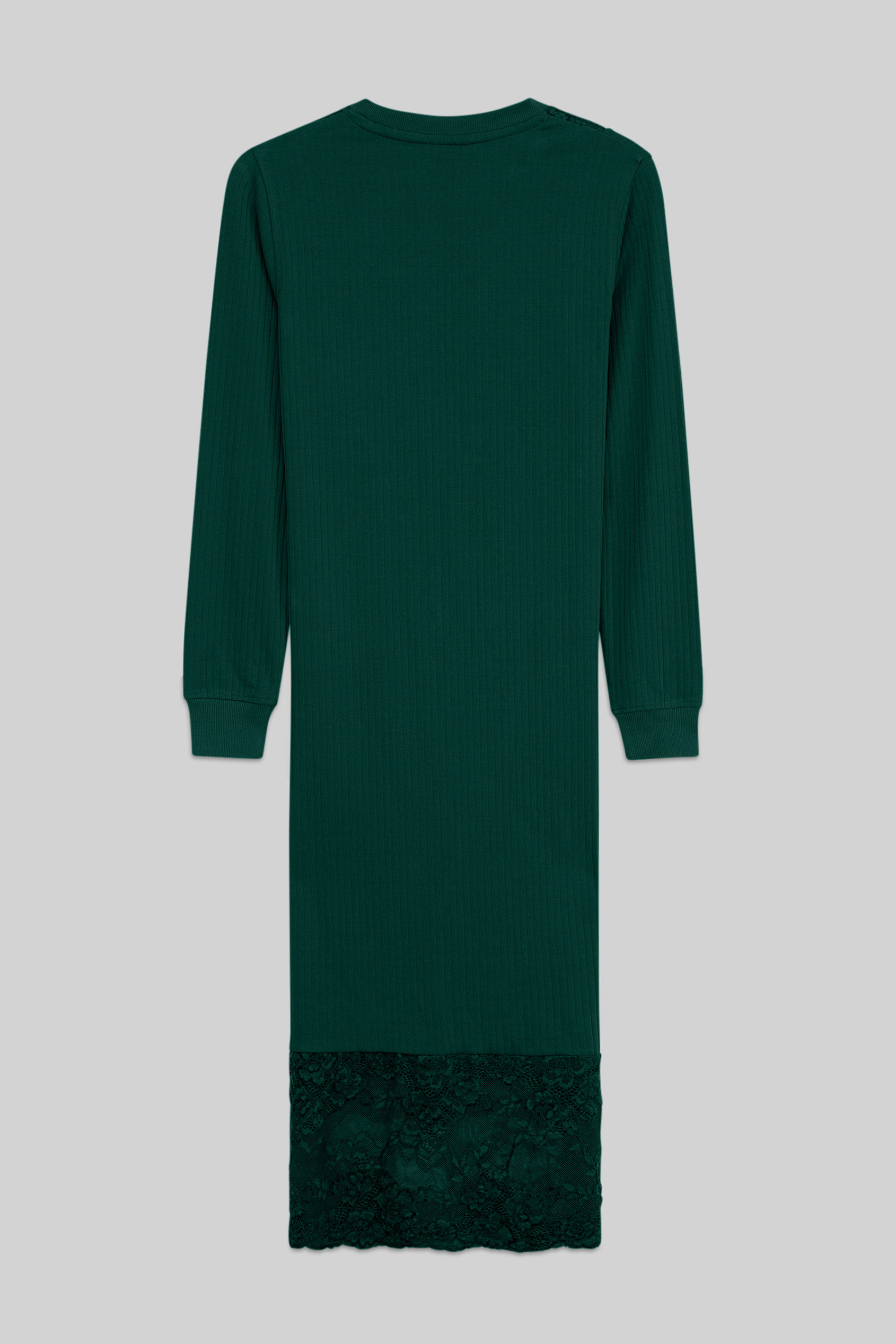 Lace Detail Long Sleeve Bodycon Dress