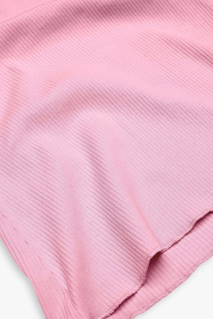 Jersey Ribbed Flared Leggings