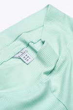 Jersey Ribbed Flared Leggings