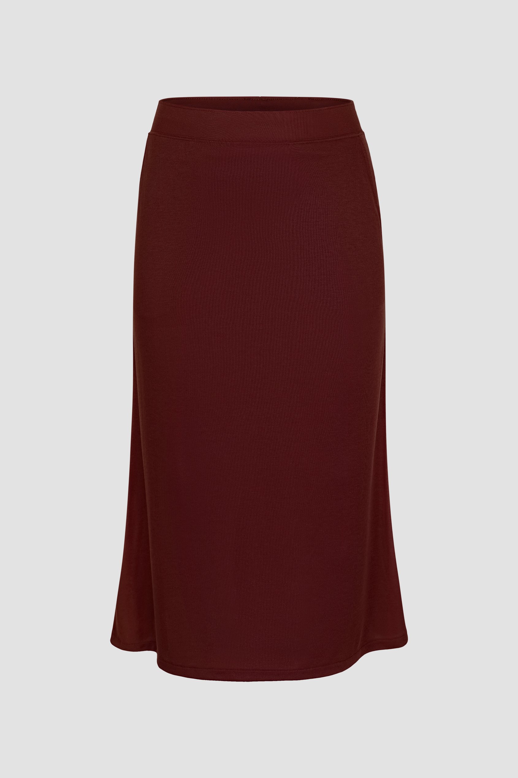 Classic flare Pull-On Jersey Skirt