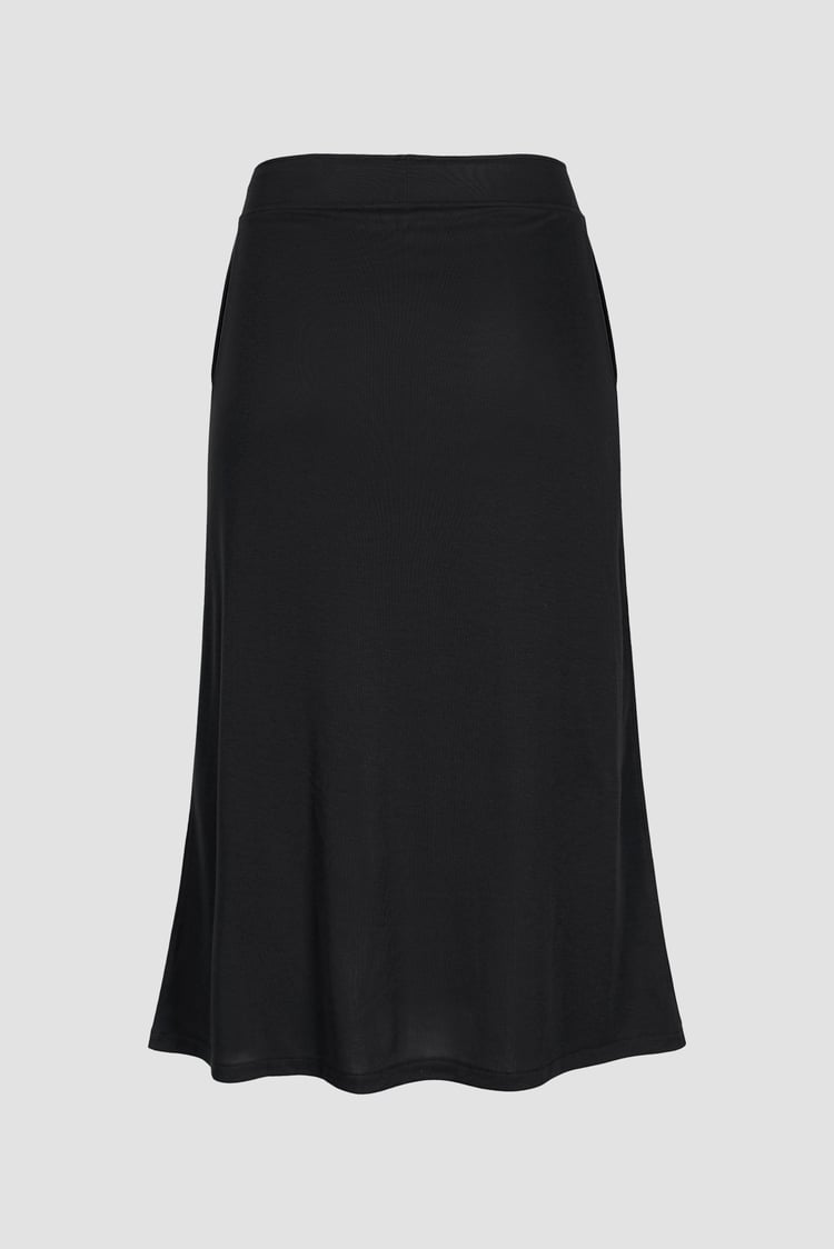 Classic flare Pull-On Jersey Skirt