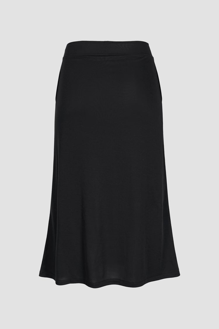 Classic flare Pull-On Jersey Skirt