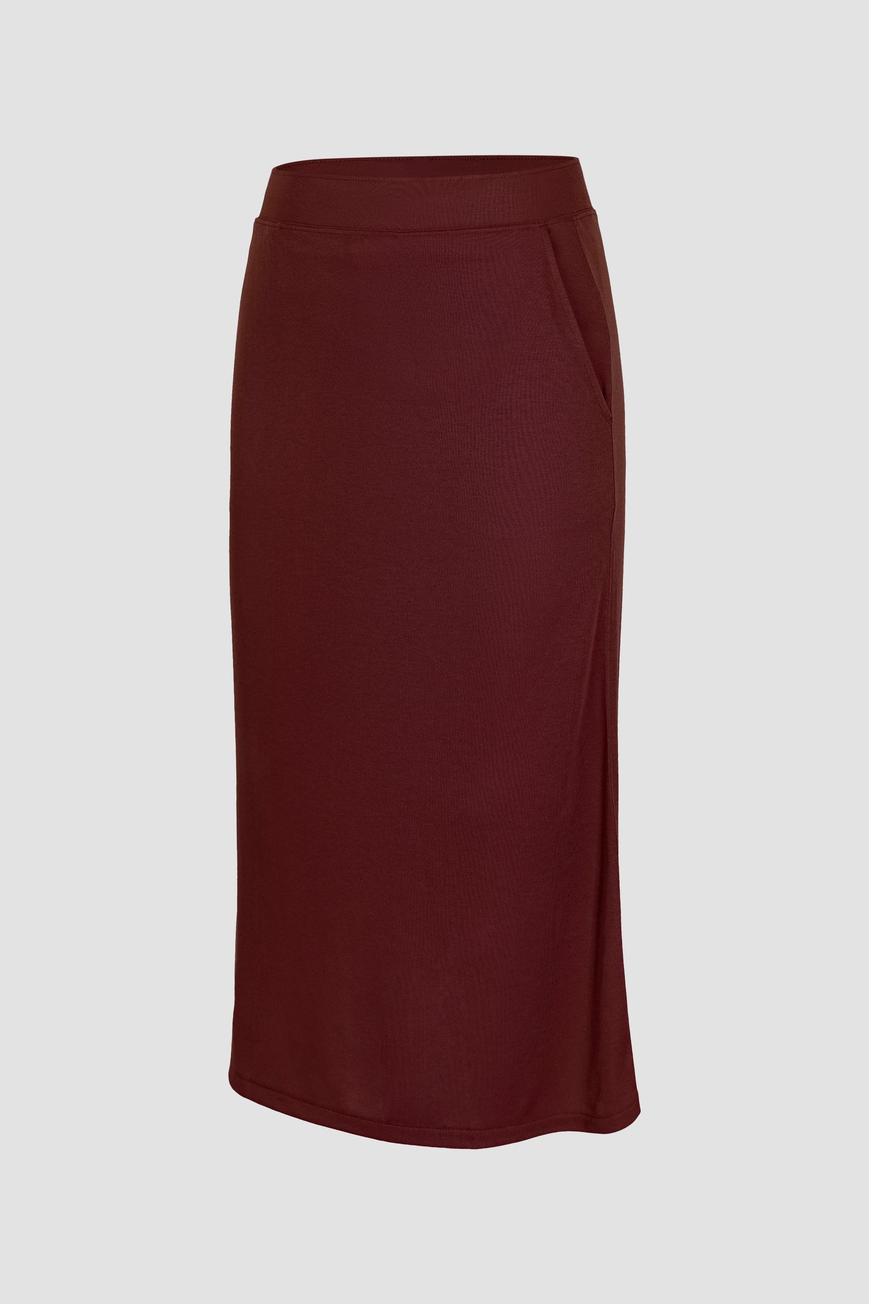 Classic flare Pull-On Jersey Skirt