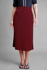 Classic flare Pull-On Jersey Skirt