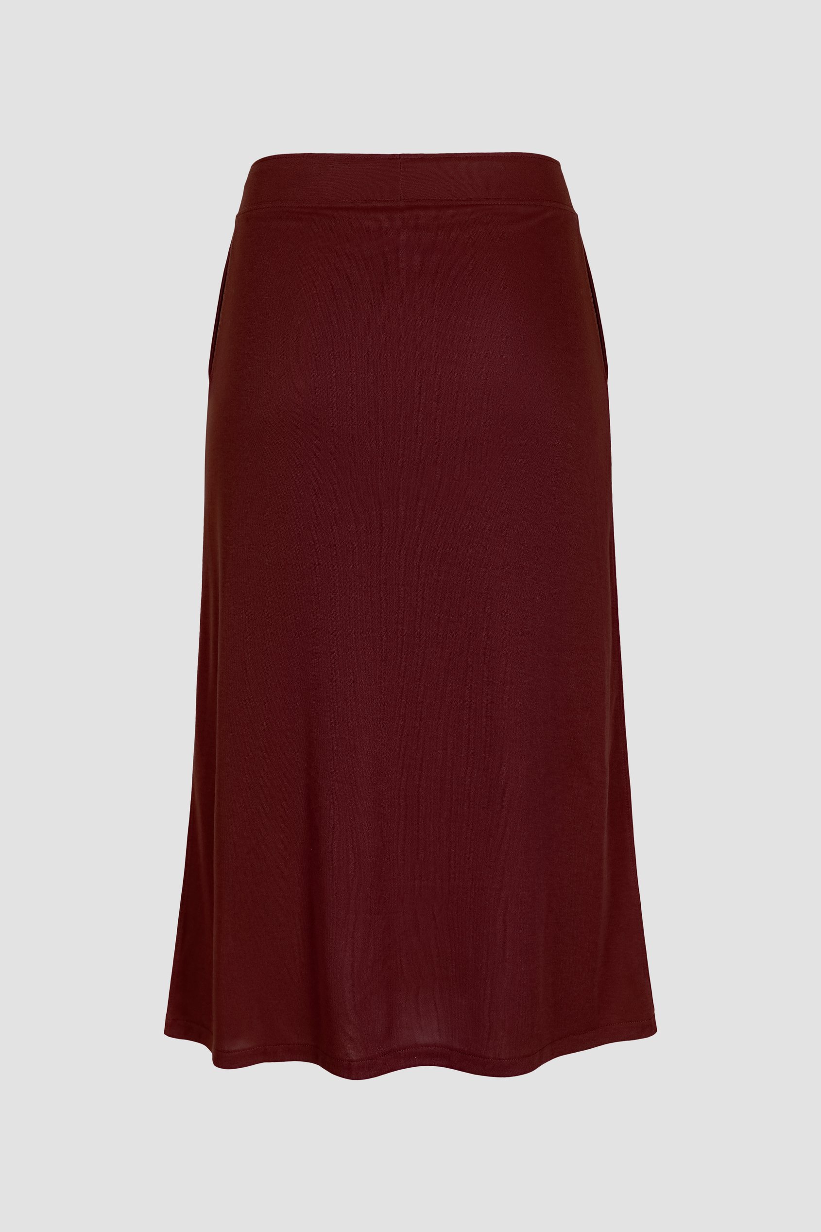 Classic flare Pull-On Jersey Skirt