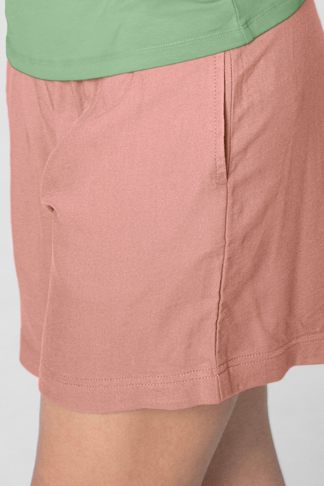 Elasticated Viscose Shorts