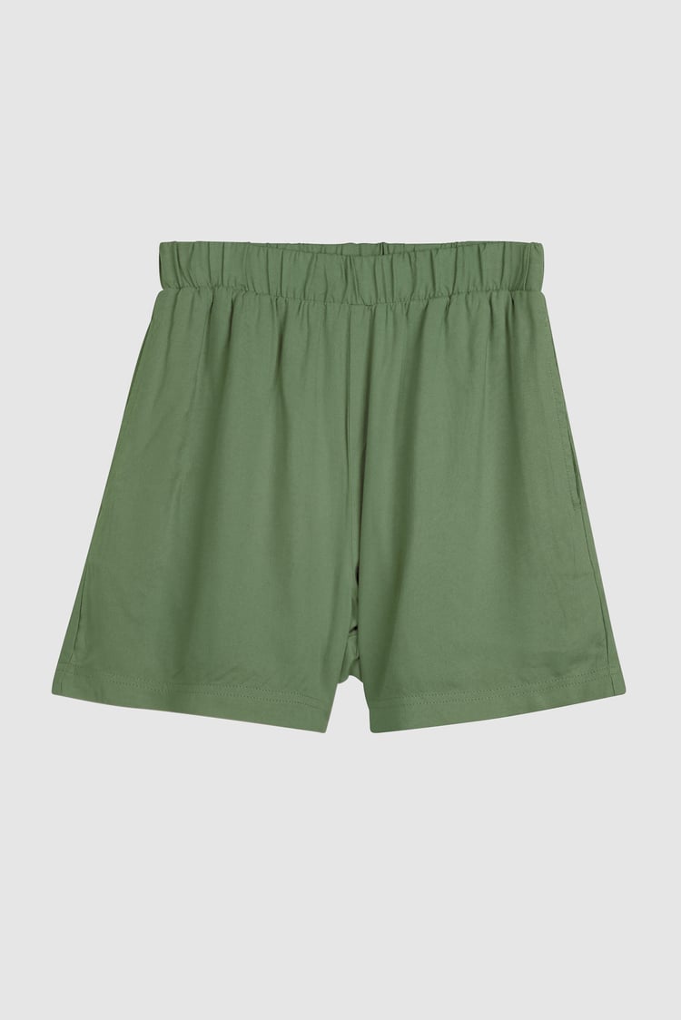 Elasticated Viscose Shorts