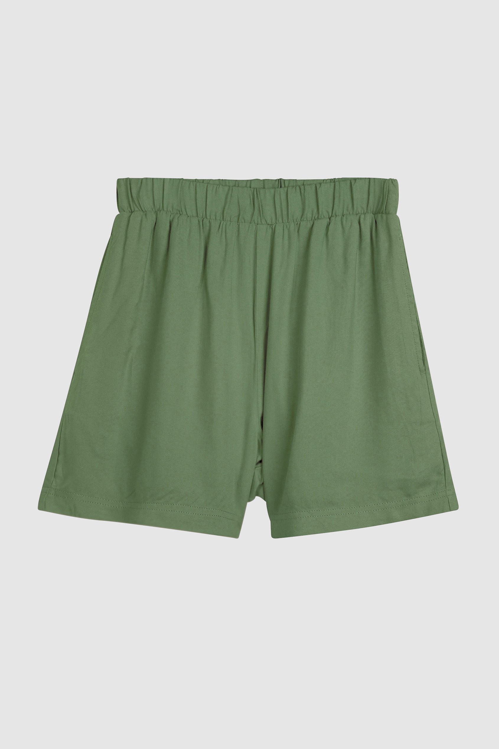 Elasticated Viscose Shorts