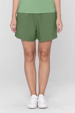 Elasticated Viscose Shorts