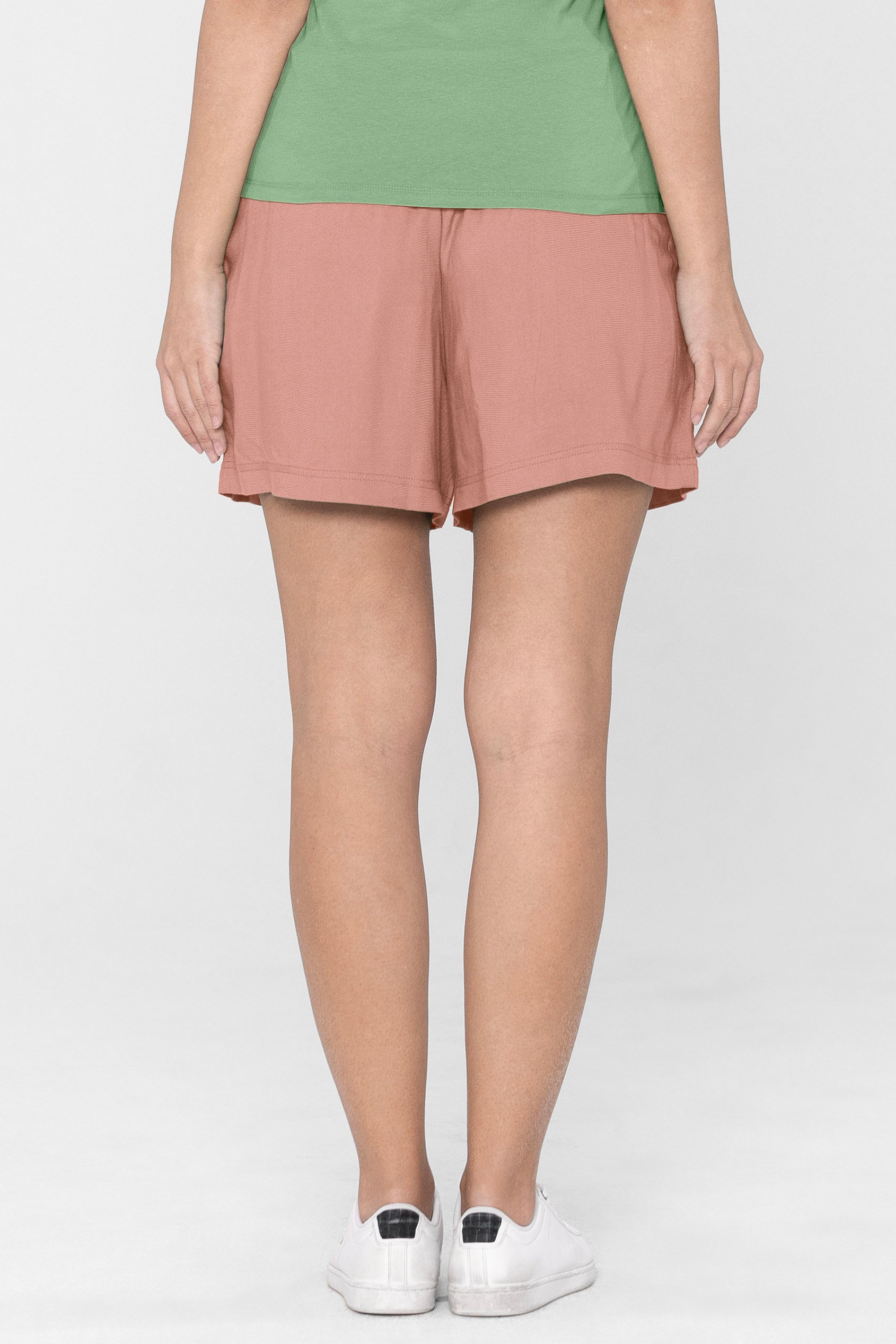 Elasticated Viscose Shorts