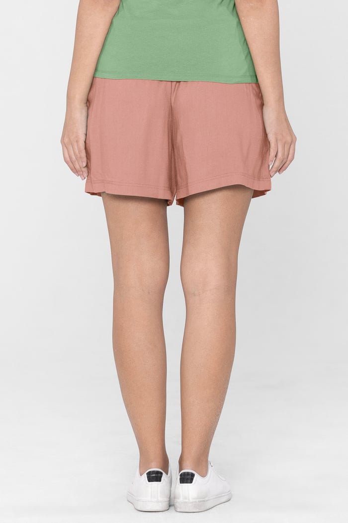 Elasticated Viscose Shorts