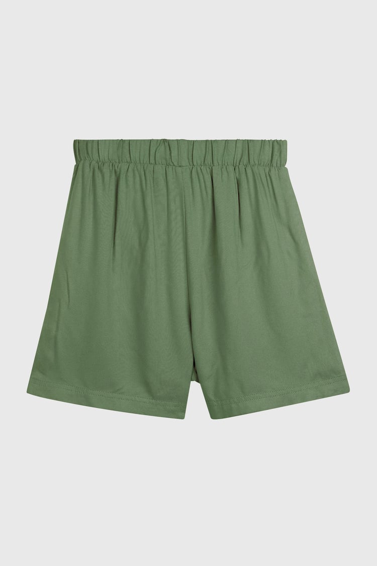 Elasticated Viscose Shorts