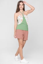 Elasticated Viscose Shorts