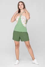 Elasticated Viscose Shorts