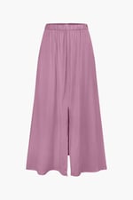A-Line Maxi Skirt with Front Slit