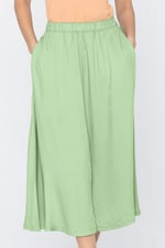 A-Line Maxi Skirt with Front Slit