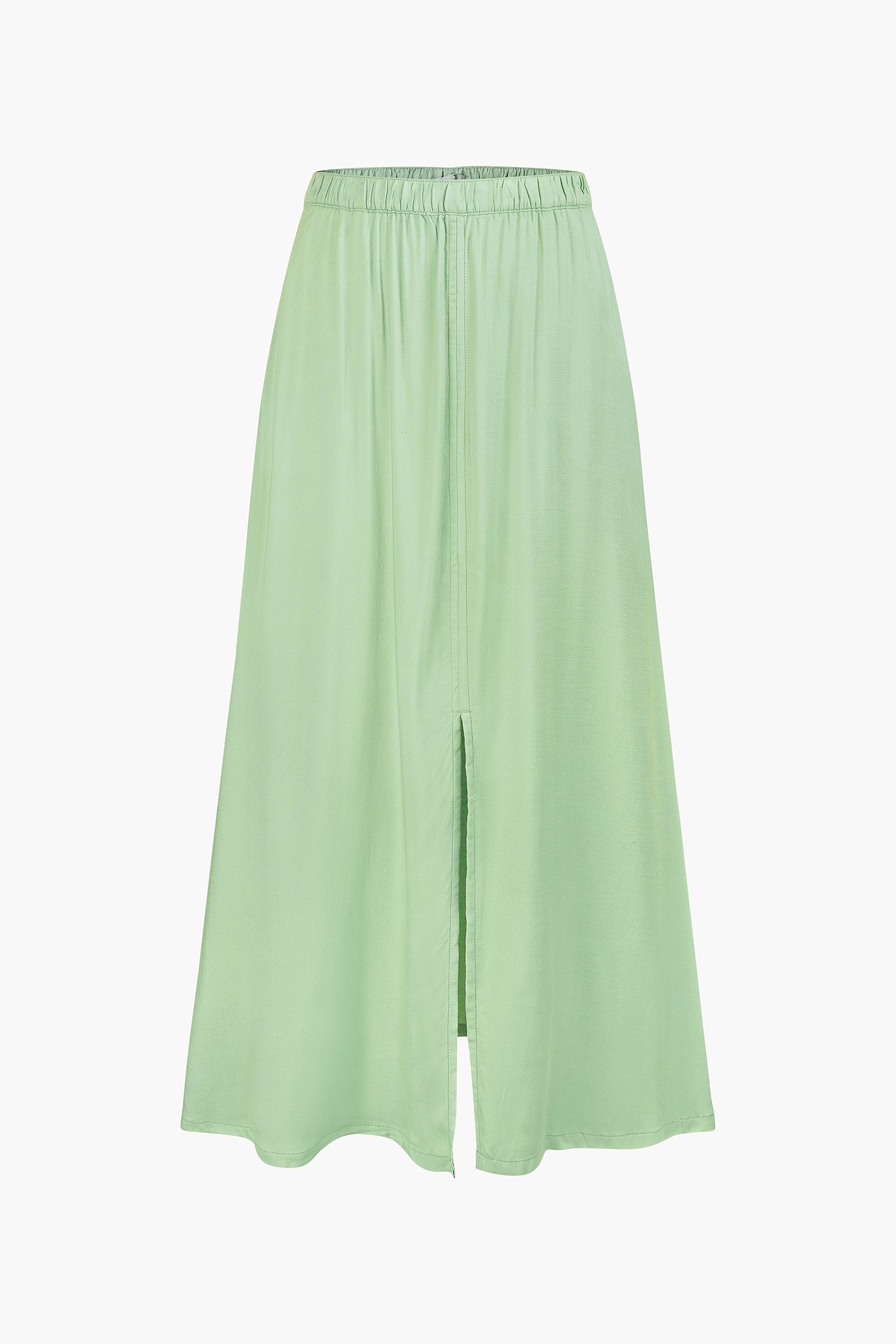 A-Line Maxi Skirt with Front Slit