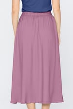 A-Line Maxi Skirt with Front Slit