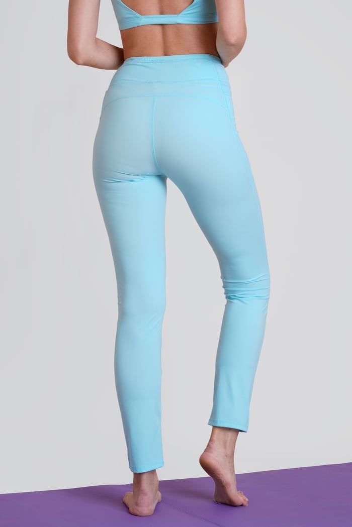 Women's High Waisted Color Block Active Leggings