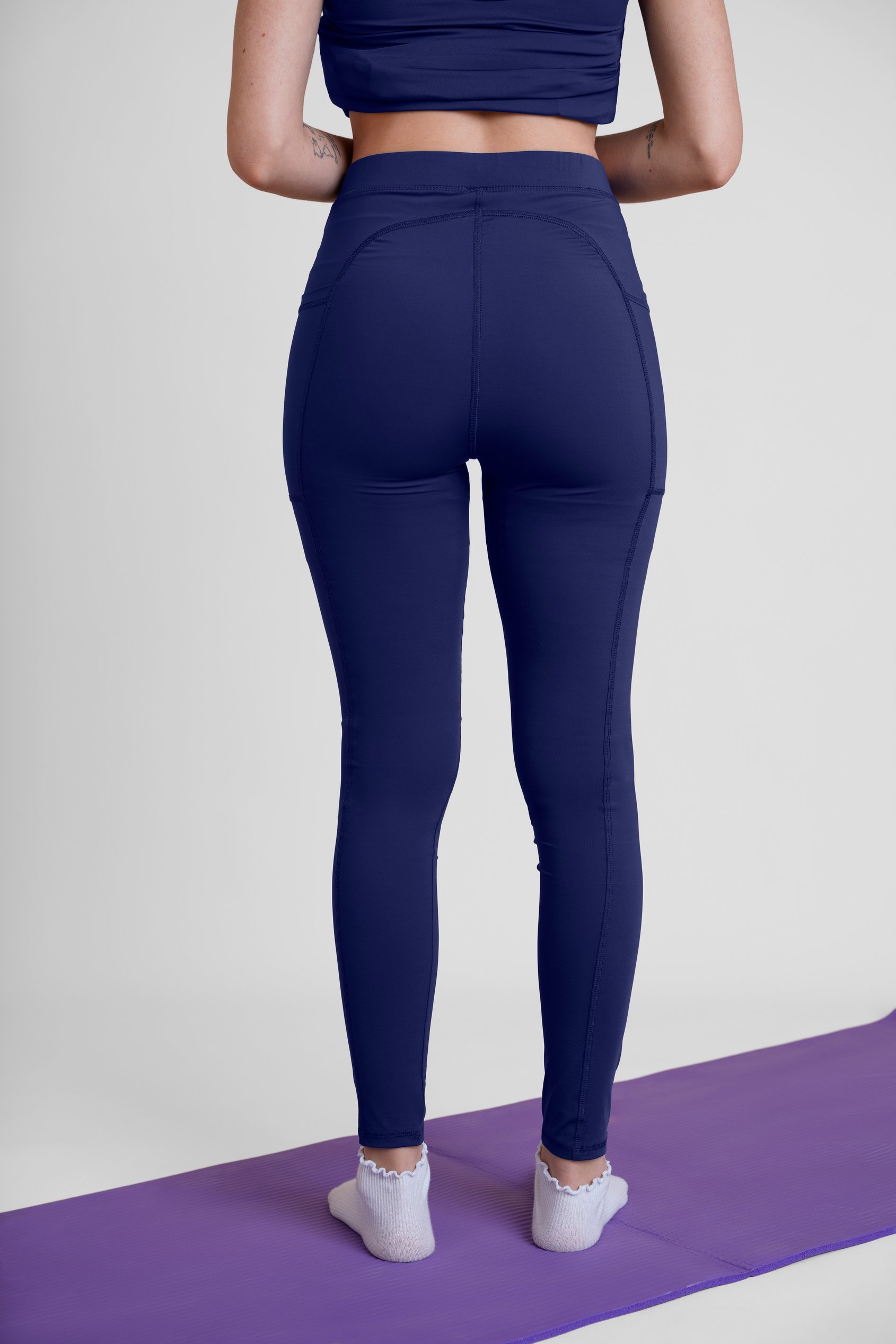 Women's High Waisted Pocket Active Leggings