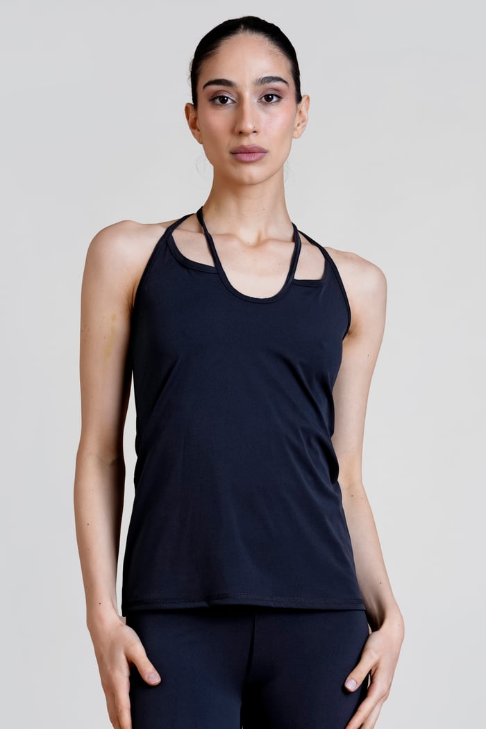 Womens Strappy Active Top