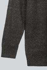 Oversized Knitted Hooded Tunic