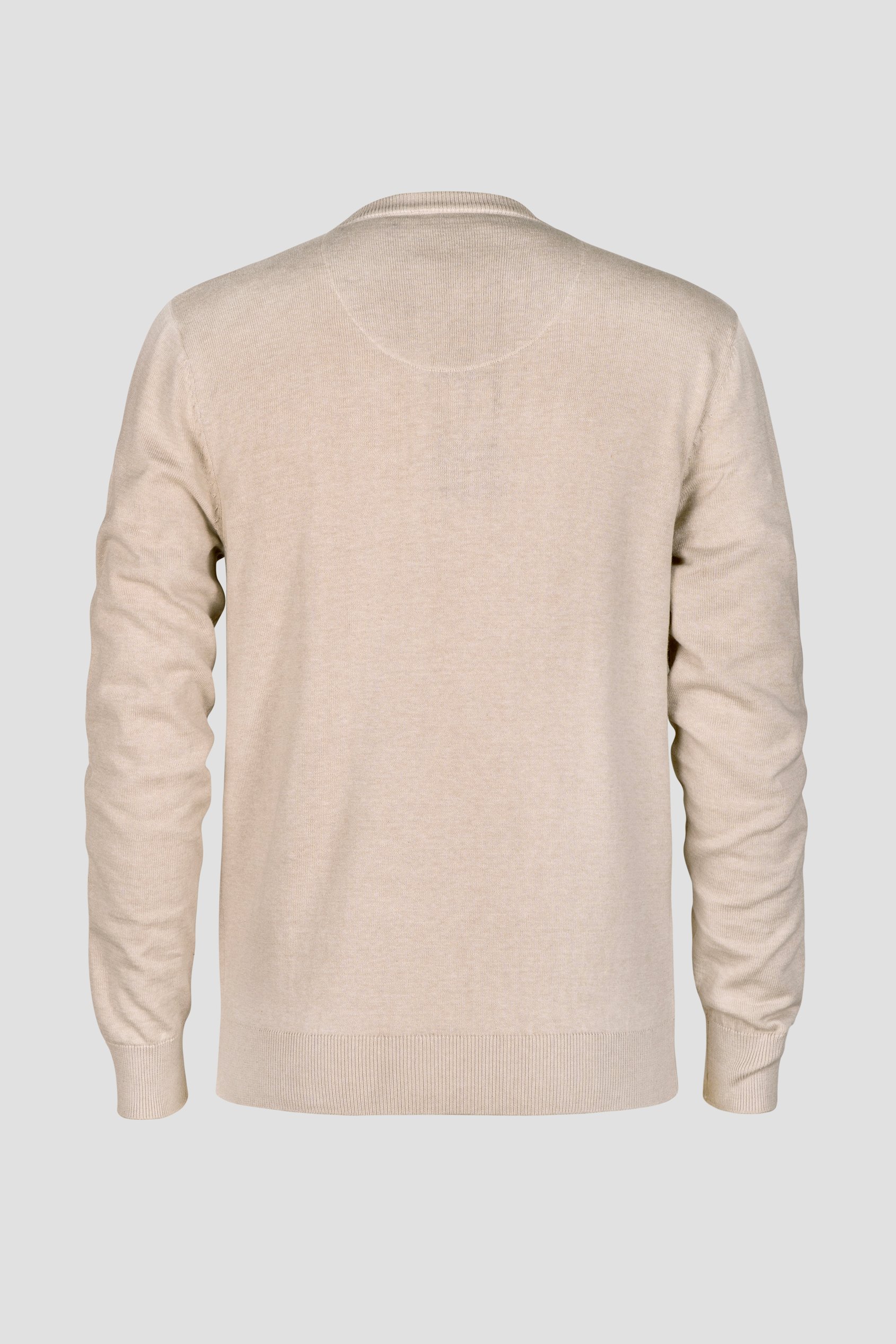Mens V-Neck Knitted Jumper