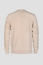 Mens V-Neck Knitted Jumper
