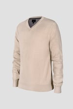 Mens V-Neck Knitted Jumper