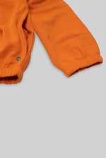 Jersey Hoodie With Elastic Waistband