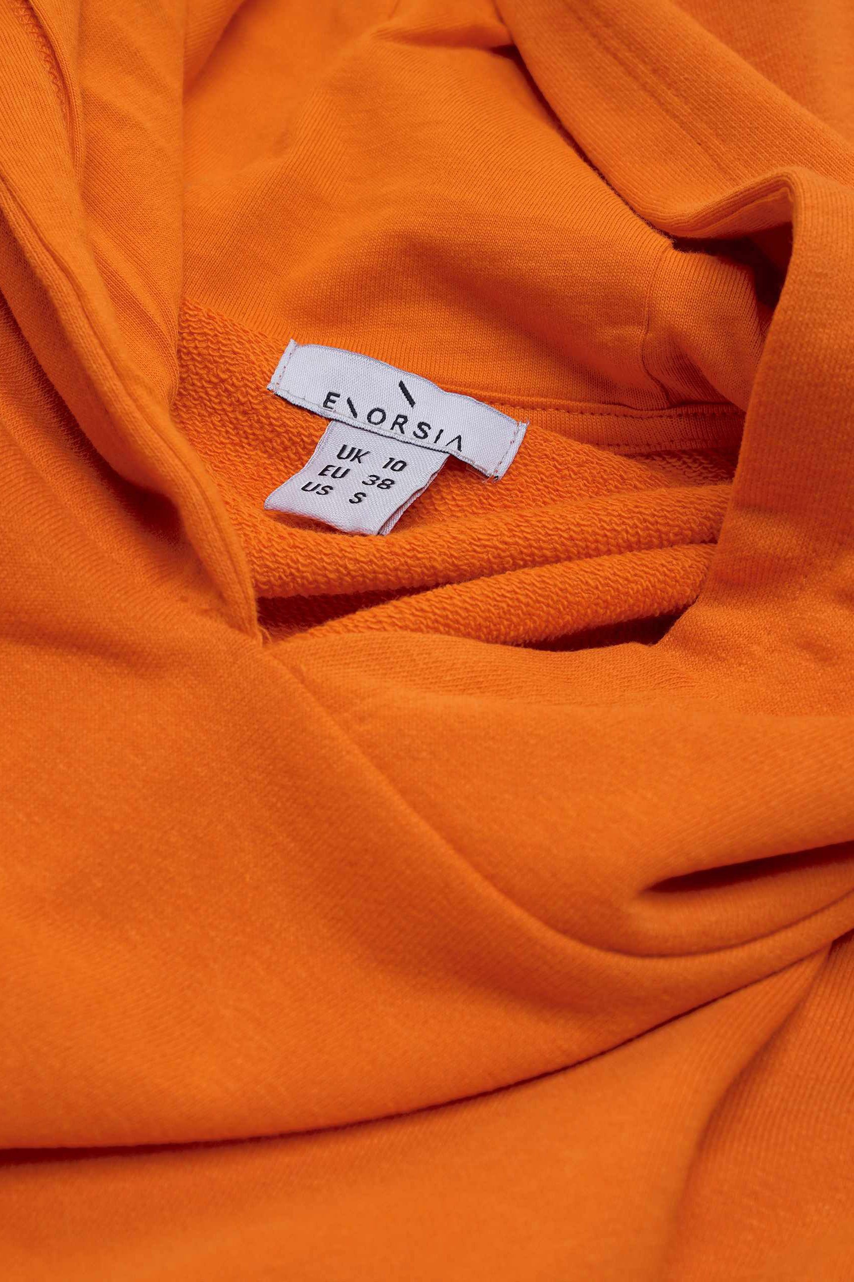 Jersey Hoodie With Elastic Waistband