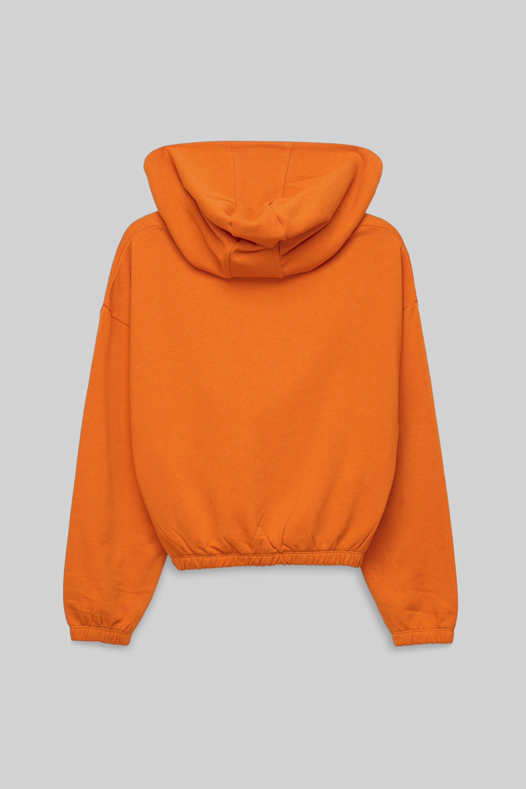 Jersey Hoodie With Elastic Waistband