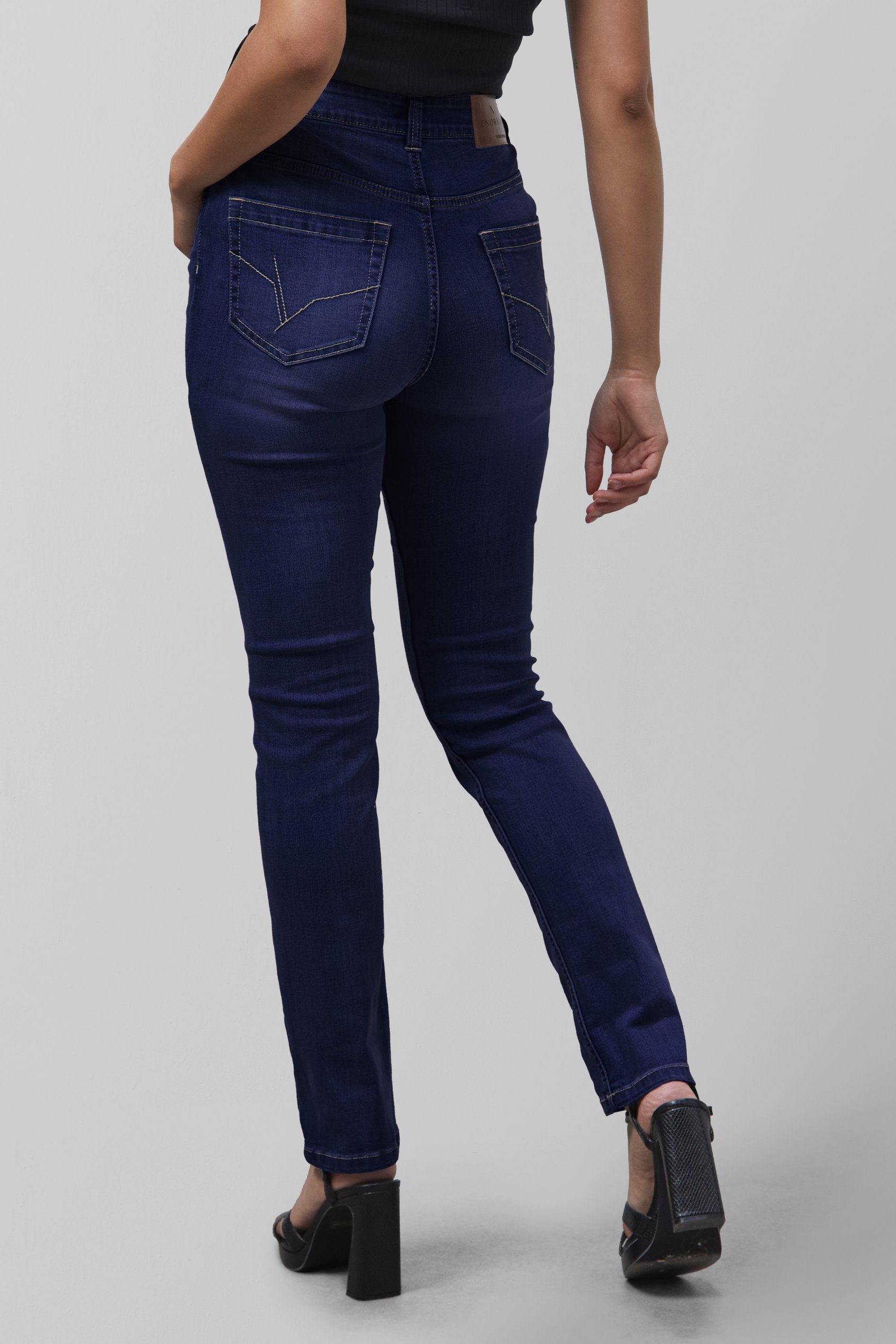 High Waist Slim Fit Jeans