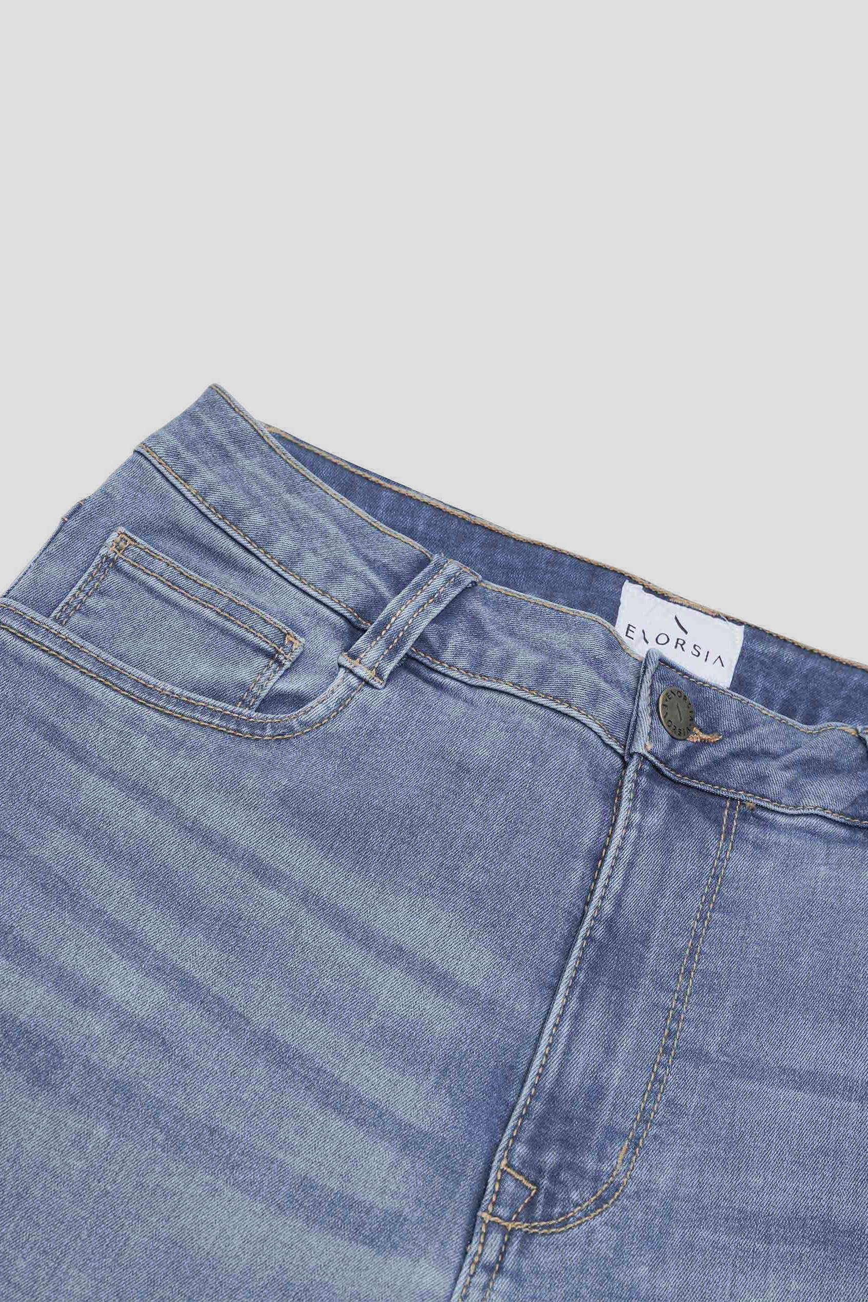 High Waist Slim Fit Jeans