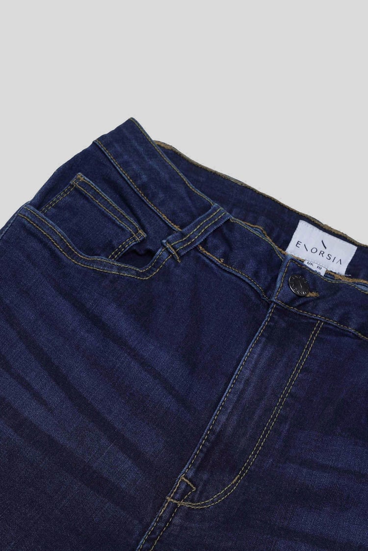 High Waist Slim Fit Jeans