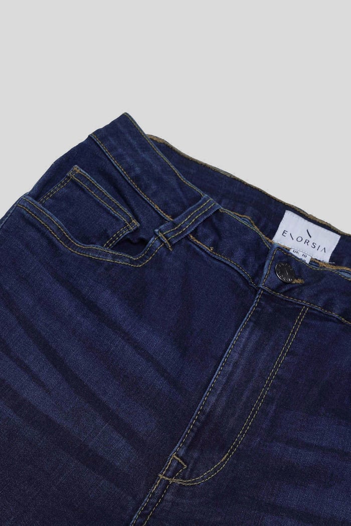 High Waist Slim Fit Jeans