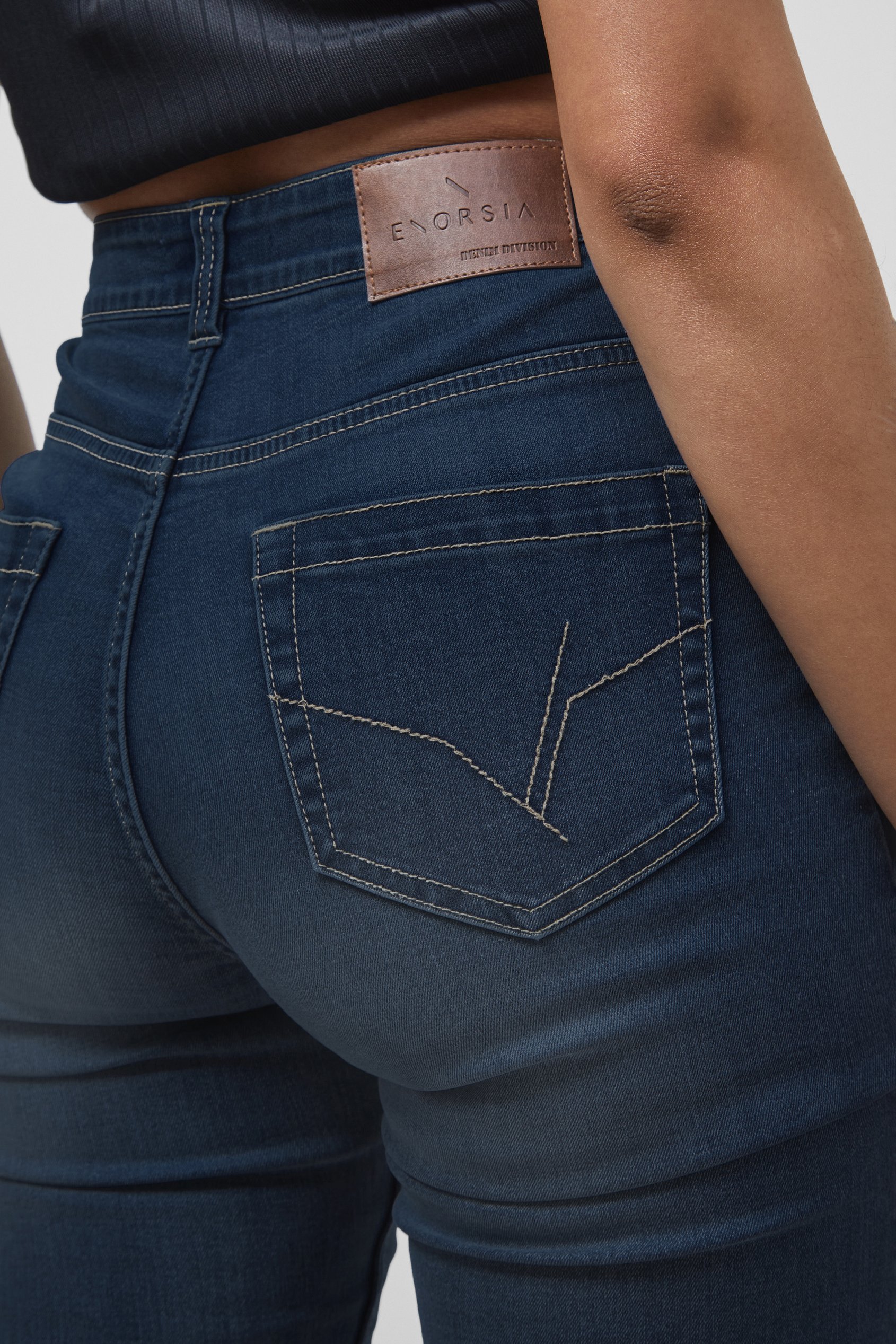 High Waist Slim Fit Jeans